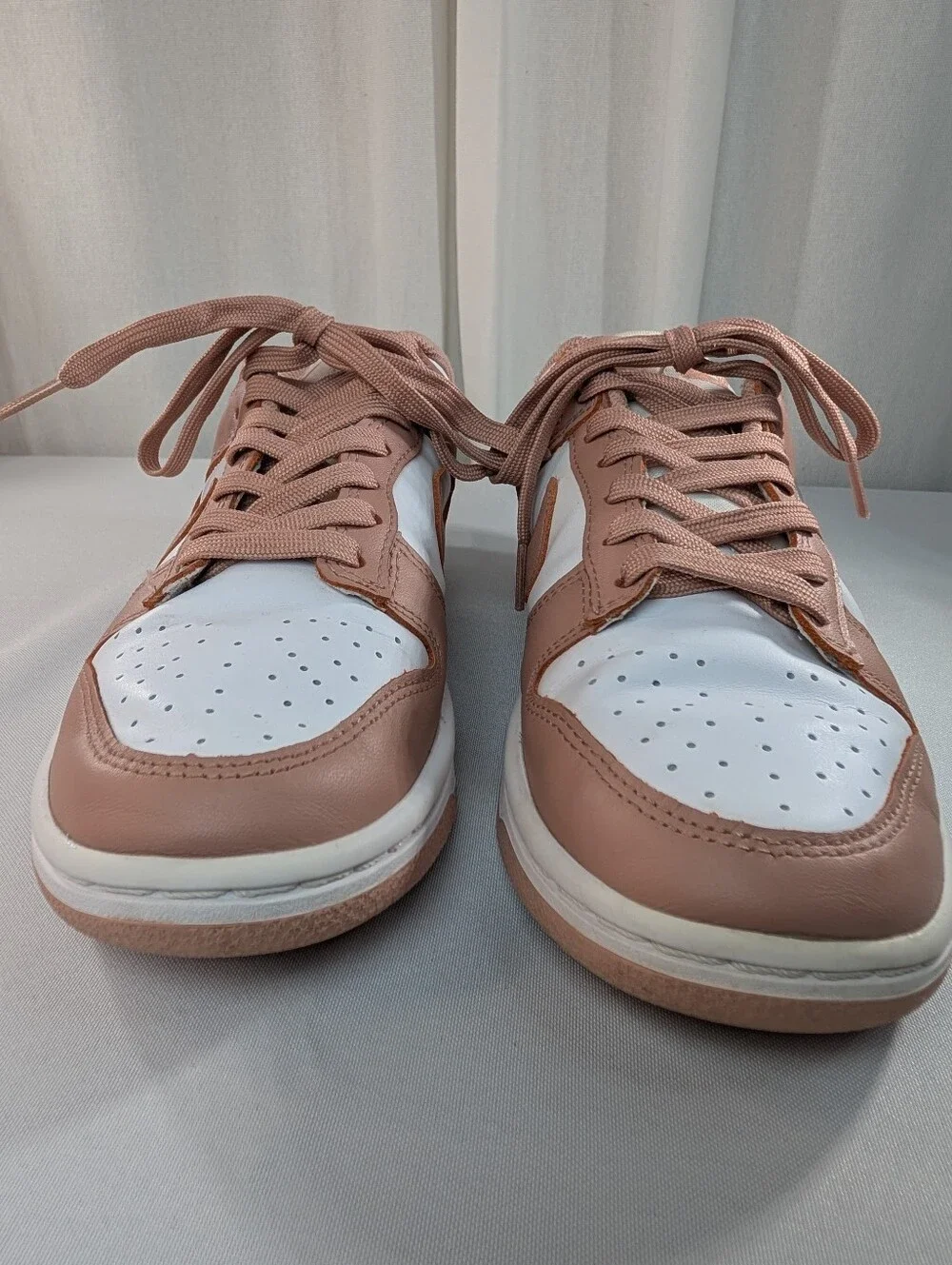 Nike Dunk Low Rose Whisper Blush Pink Low Top Sneakers